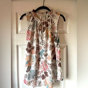 Loft sleeveless blouse